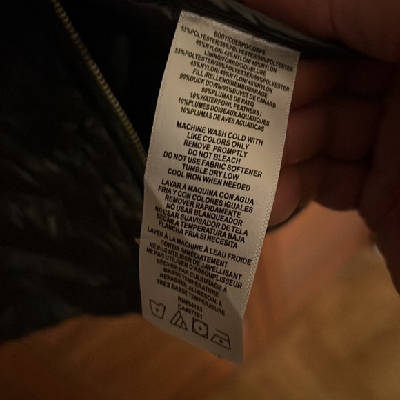 Calvin Klein Performance Down Black Vest - Picture 5 of 6